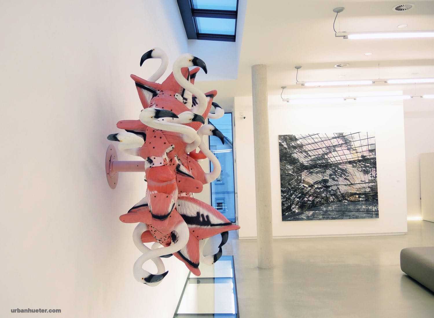 Urban-Hueter-flamingo-2018-Kunststoff-Aluminium-Holz